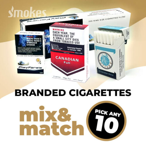 Branded Cigarettes Mix-Match Pick Any 10