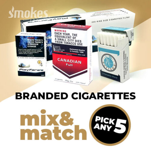Branded Cigarettes Mix-Match Pick Any 5