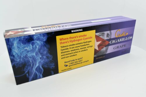 Grape castro cigarillos